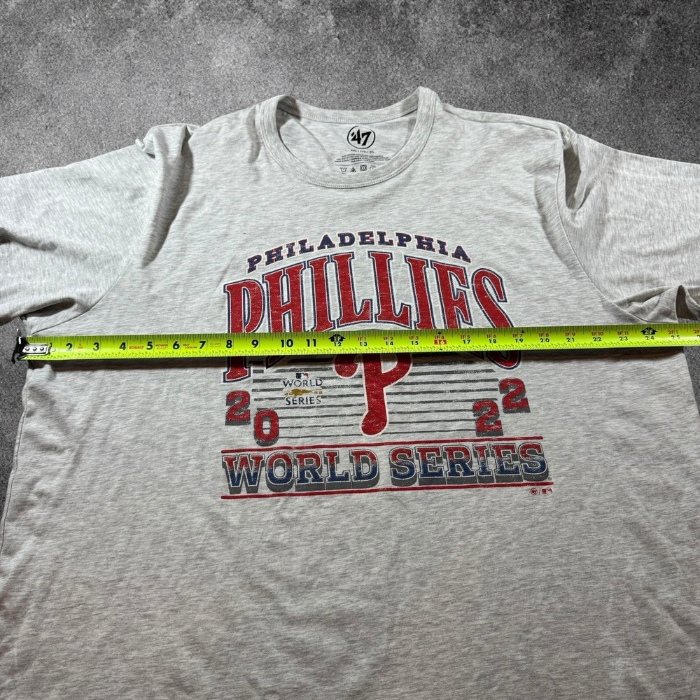 MLB Philadelphia Phillies 2022 World Series Graphic T Shirt Womens 2XL Baseball - Picture 6 of 7